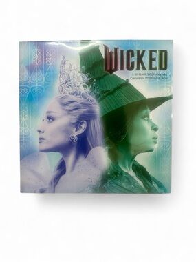 Wicked 2026 Wall Calendar – 16‑Month Official Musical Calendar (Sealed)
